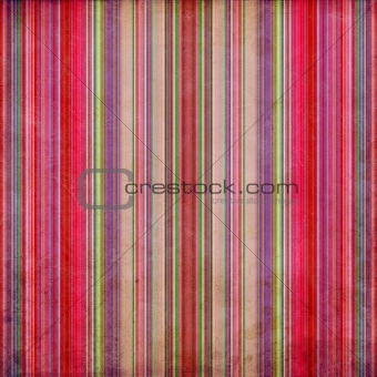 Grunge style: painted retro lines with stains