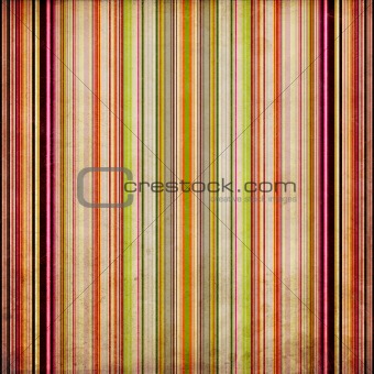 Grunge style: painted retro lines with stains