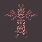 Modern-Traditional Vintage-Abstract Transylvanian flower pattern for special graphic design creations