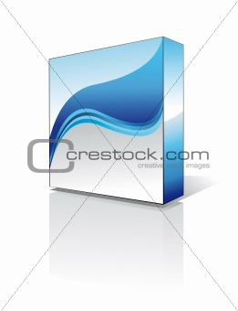 3D Business Software Box
