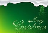 Green Christmas - Greeting Card