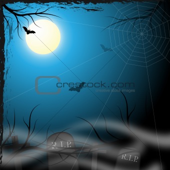 spooky background design