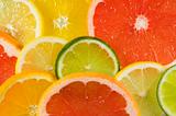 fresh platter of citrus fruit