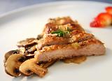 PORK MENU WITH CHAMPIGNONS