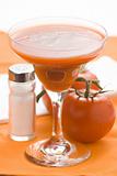 refreshment and healthy diet drink tomato juice 