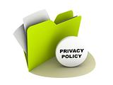privacy policy button