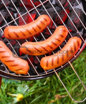 Sausages on a lattice