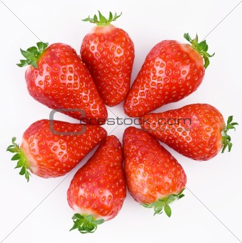 Berries of strawberry