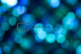 Blue Abstract Lights