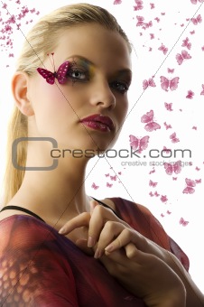 the butterfly makeup