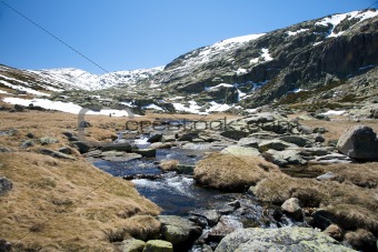 landscape at gredos mountains