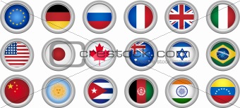 Buttons Flags