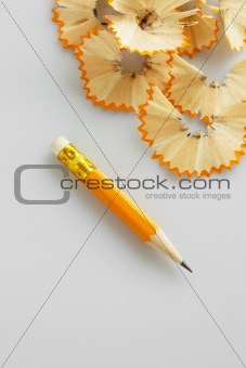 pencil shavings