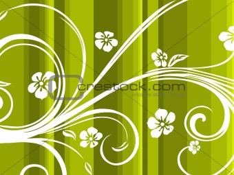 background wth floral pattern