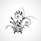 floral pattern tattoo illustration