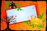 Abstract Halloween background
