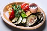 grill vegetables