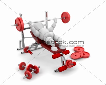 Lifting weights