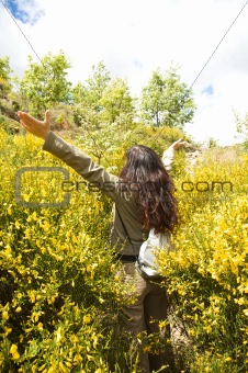 enjoy yellow flowers