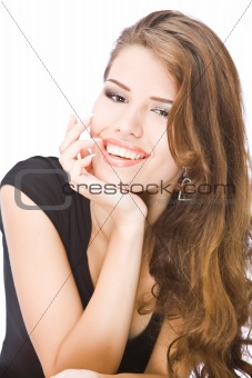 young smiling woman