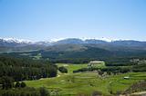 great valley at gredos mountains