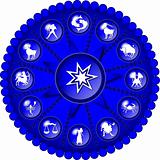  blue zodiac disc