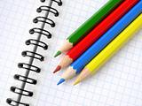 pencils and notepad