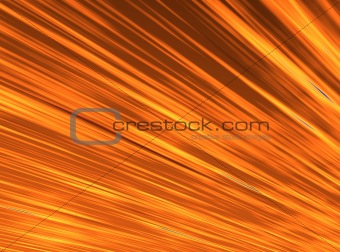 Orange Radiant Sky