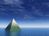 pyramid at the ocean