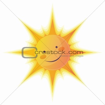 Image 2187372: Cartoon Sun from Crestock Stock Photos