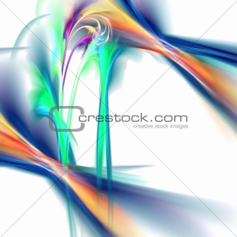 Abstract elegance background. Blue - green palette.