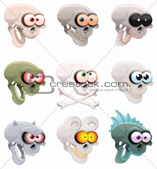 Group of skulls