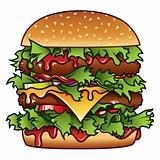 Burger Illustration