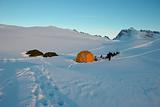 Arctic base camp