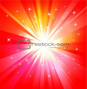 Abstract  Lights Explosion background