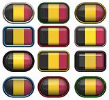 twelve buttons of the Flag of Belgium
