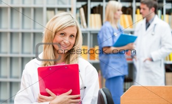 Young Nurse at work