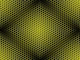 Honeycomb Background Seamless yellow