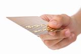 Pay using gold gredit card