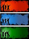 Grunge party backgrounds