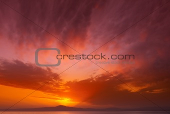 Mediterranean sunset