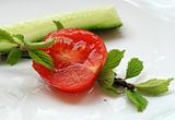 Tomato and cucumber2
