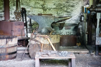 19th Century Blacksmith shop.