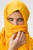 yellow burka