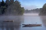 Morning Fog on a Lake