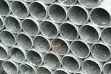 Stacked Metal Pipes