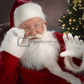 Santa Claus Waving