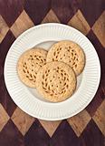 Cookies on Diamond Placemat