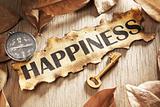 Guidance and key to happiness concept