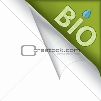 Bio page corner